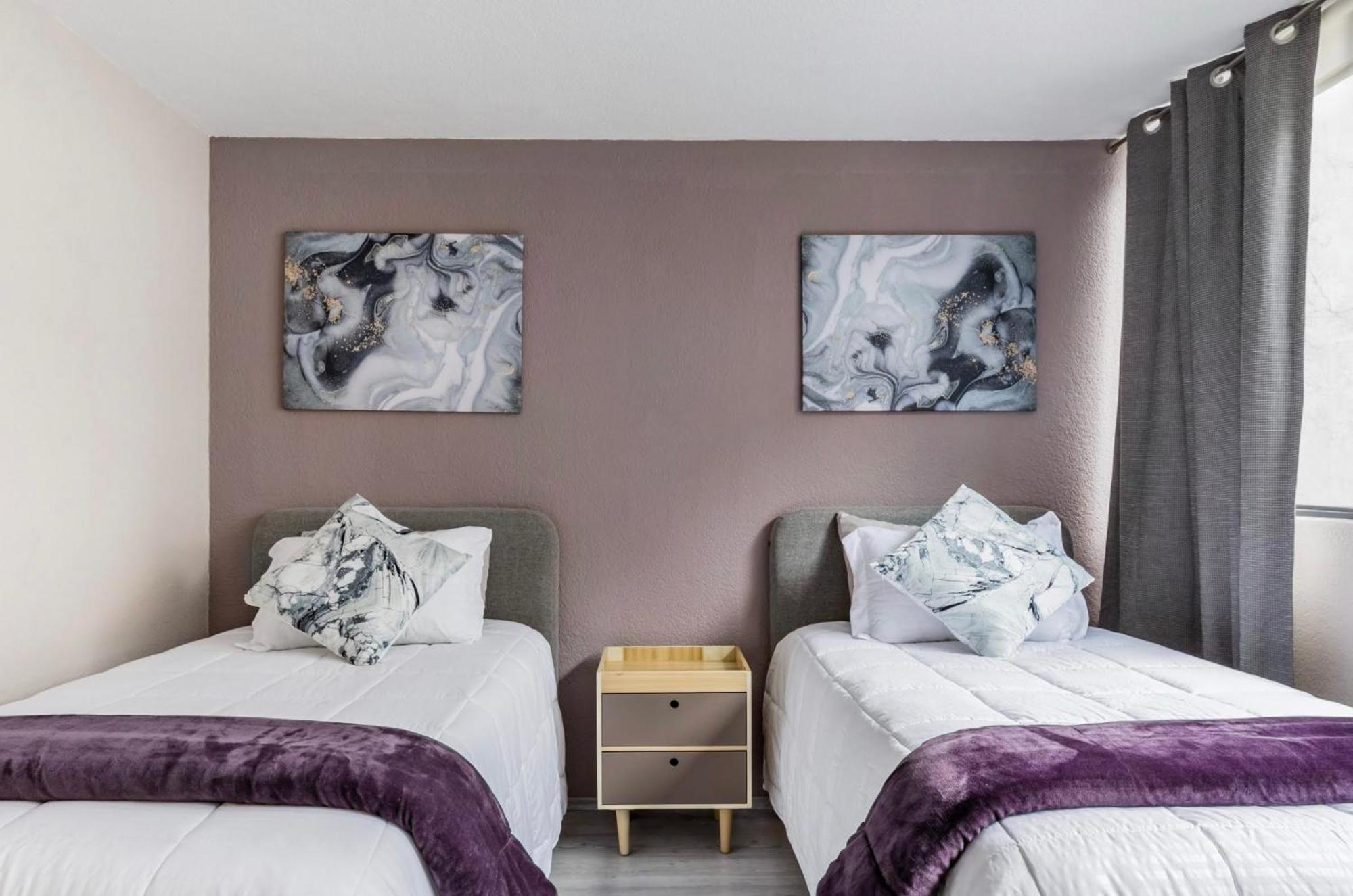Cozy Roma Norte Flat - Parking- Wifi - Sleeps 6 مدينة مكسيكو المظهر الخارجي الصورة